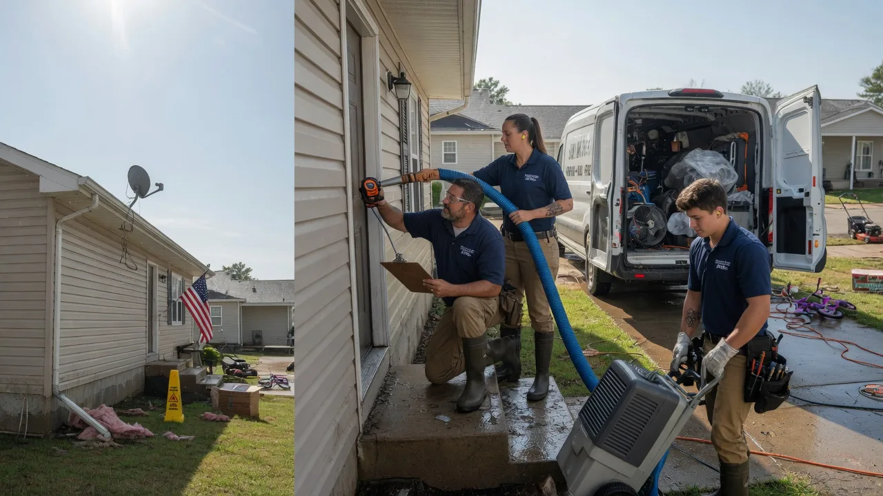 Ceiling Water Damage Restoration in Homestead, PA near me